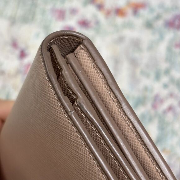 Prada Saffiano Flap Continental Wallet - Picture 11 of 14